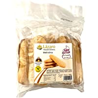 Lázaro Melindros Artesanales (bizcochitos Alargados Esponjosos Cocidos en Horno de Piedra) Sin Leche Ni Proteína de…